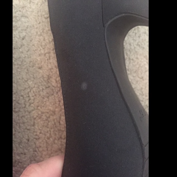 Apt 9 Black ruffle heels - Picture 5 of 5